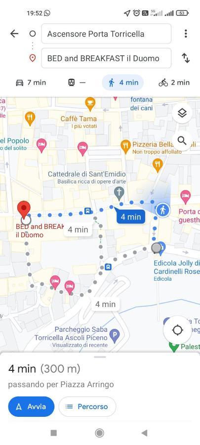 Bed And Breakfast Il Duomo Ascoli Piceno Zewnętrze zdjęcie